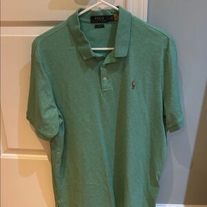 Polo by Ralph Lauren Men's Teal Polo Shirt